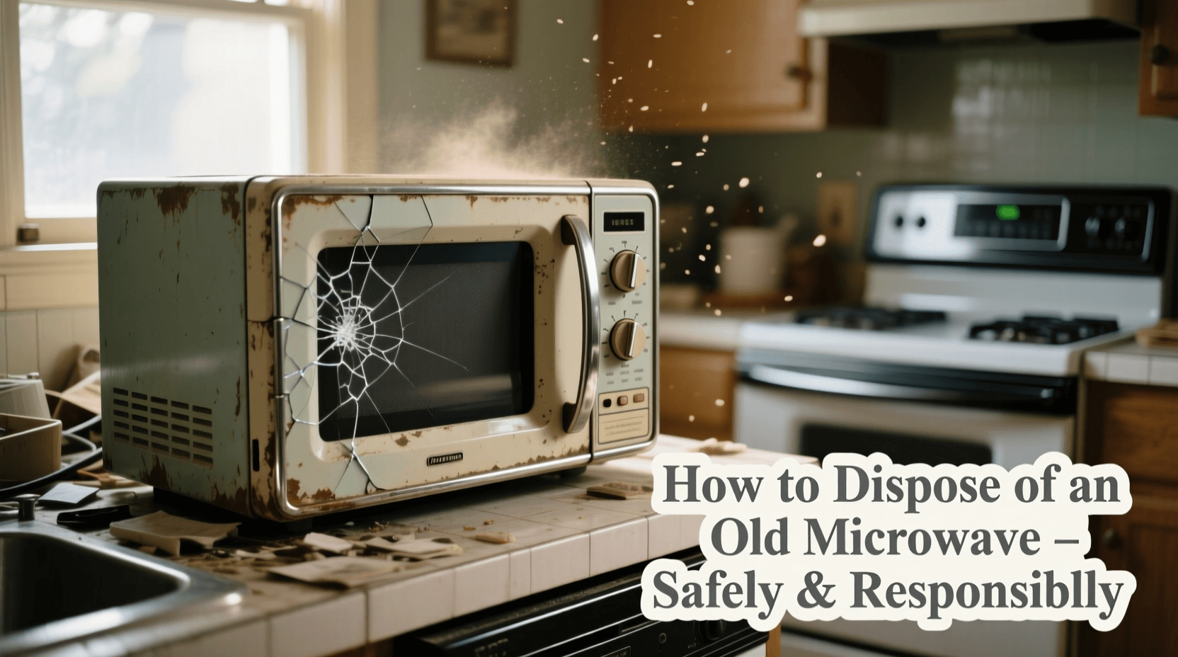 how to dispose of a microwave