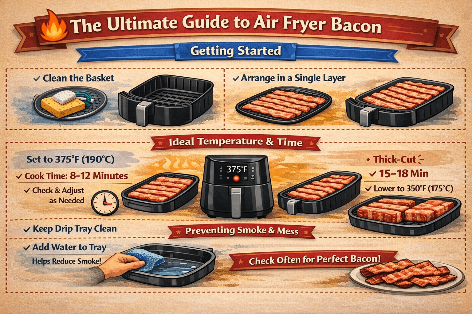 The Ultimate Guide to Air Fryer Bacon