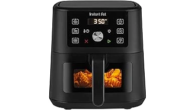 The image shows a modern office breakroom featuring several sleek, compact air fryers, highlighting the best selling models.