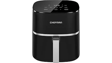 The image shows a selection of five popular air fryers, ideal for affordable kitchen upgrades.