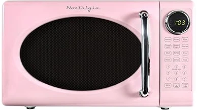 The image shows five stylish purple microwaves showcased on a clean surface, highlighting best sellers.