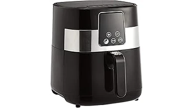 The image shows five popular compact air fryers arranged attractively for comparison.