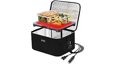 The image shows five compact portable microwaves displayed together, representing popular choices.